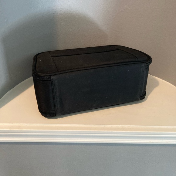 Mini Cosmetic Organizer Travel case in BLACK - Picture 6 of 9